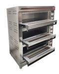 Gas Tempered Glass Stainless Steel Baking Oven For Bread