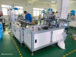 Quality Disposable Surgical Face Mask Making Machine Touch Screen Operation wholesale