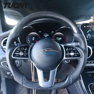 Quality Carbon Fiber Flat Bottom Steering Wheel Mercedes Benz GLC wholesale