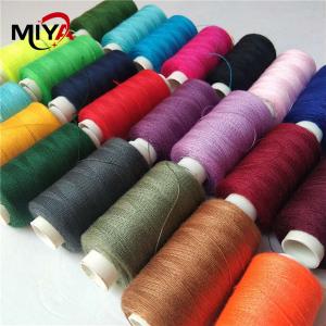 Quality Dyed Embroidery Bobbin 5000Y Waxed Polyester Thread wholesale