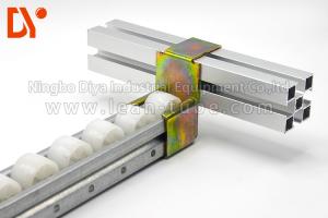 Quality White / Yellow Metal Roller Track Recycling Anti Corrosion Long Service Life wholesale
