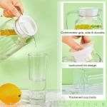 Hight Quality 1800Ml Water Carafe Glass Juice Pitcher Jug Restaurant Supplies,