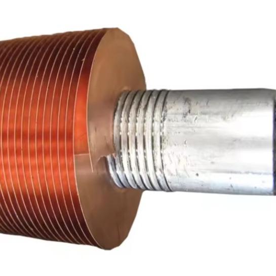 DELLOK Copper Stainless Steel Tube With Aluminium SS Spiral L/LL/KL Fins Or