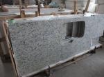 Light Santa Cecilia Countertop , Kitchen Island Renovation Solid Stone