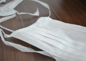 Quality 175*95mm 3 Ply Face Mask , Triple Layer Surgical Mask OEM ODM Available wholesale