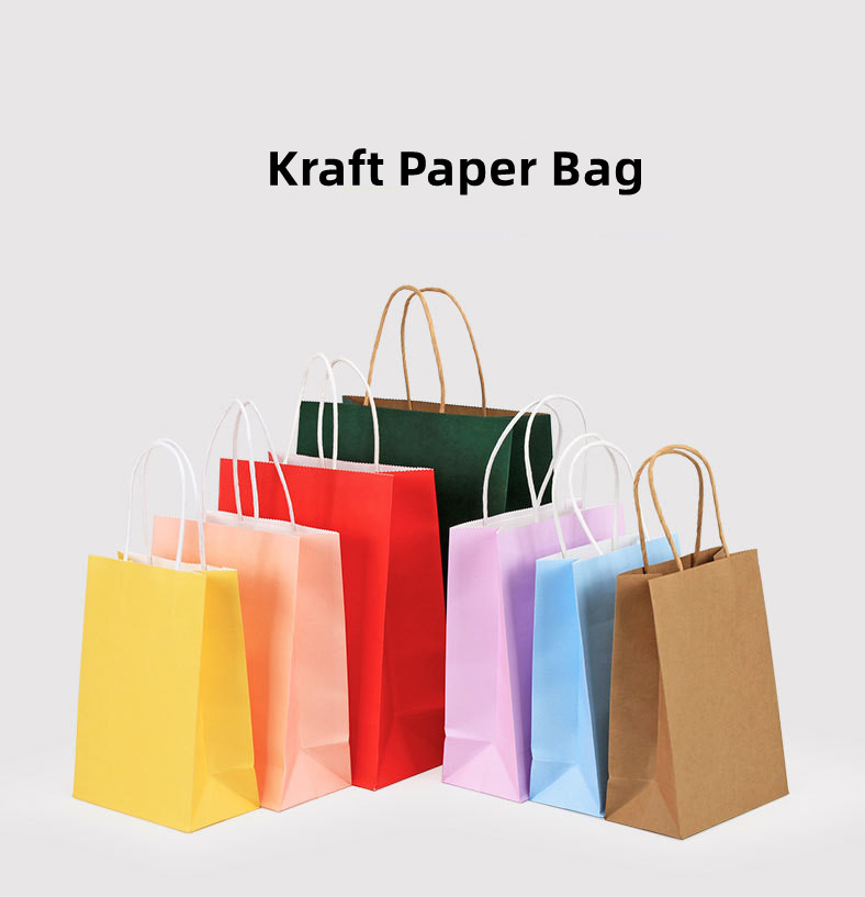 Shopping Wedding Gift Snacks Paper Food Packaging Bags Greaseproof Custom Printed