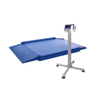 Quality SOHE 600*800mm 500KG Carbon Steel Ultra Low Platform Scale Division 0.2KG Double Ramp wholesale