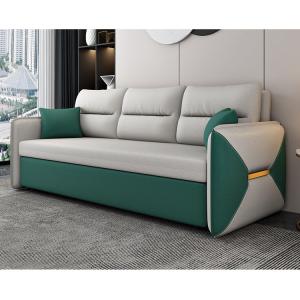 Living Room Furniture Convertible Sofa Bed Loveseat Sleeper Fabric Cover