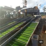 20tph small rotary sand screening machine gold washing/mining plant