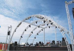 Quality Customizable Aluminum Spigot Truss For Lighting And Audio Equipment wholesale