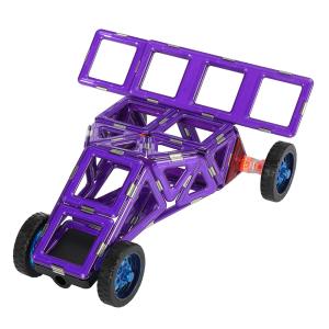 Quality DIY Deformation Magnetic Tiles Vehicles Formula 1 Racing Car Educational Blocks Toy wholesale