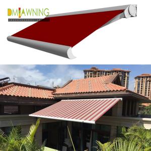 Quality Heavy duty all-card outdoor retractable awning a commercial awning for restaurants wholesale
