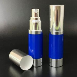 Quality Aluminum 1oz 100ml Snap On Airless Cosmetic Bottles wholesale