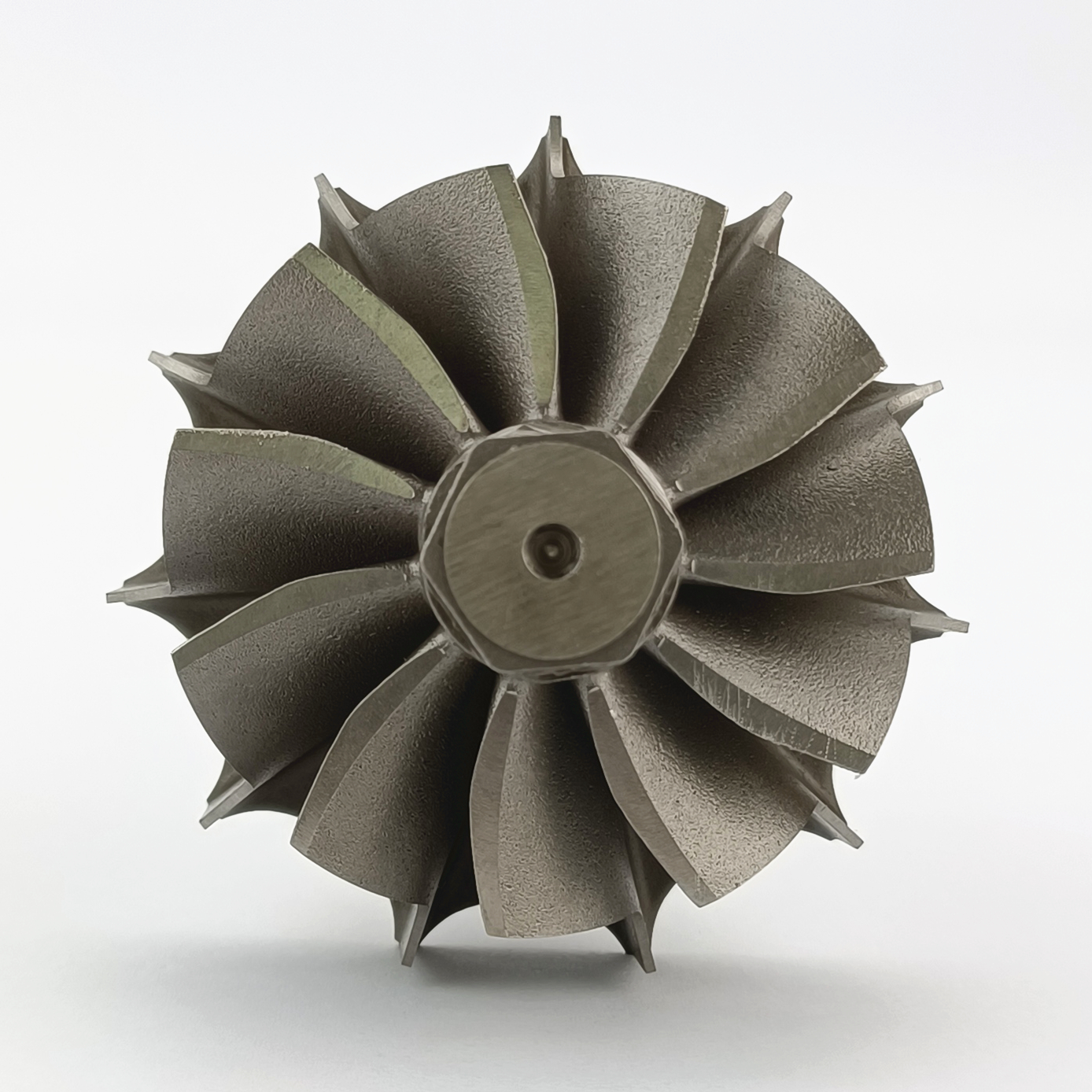 MS-TECH Turbo TB03 cutback Turbine Wheel Shaft 451311-0003 451311-0014 Ind59mm Exd48.7mm Blades11