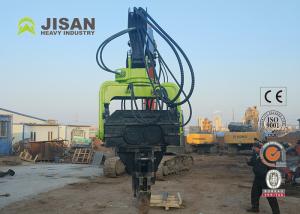 Quality Excavator Hydraulic Vibro Pile Hammer Mini 6 Meters Pile Driver Machine wholesale