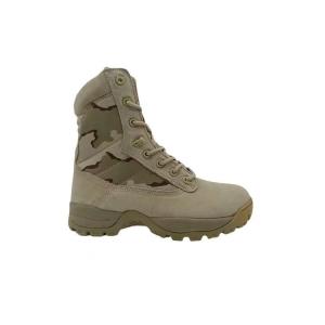 Quality High Top Side Zipper Outdoor Tactical Safety Shoes Lightweight and Breathable wholesale