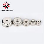 Custom Grade NdFeB Fishing Magnet Pot ISO9001 2008 Certified for Salvage