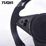 Matte Carbon Fiber Steering Wheel Bmw M5 E60 Sports Alcantara 350mm Auto Parts
