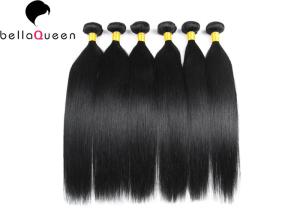Quality Natural Black Straight Brazilian Virgin Hair Double Drawn With Cuticle wholesale
