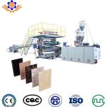 1220mm Pvc Marble Sheet Production Line Plastic Profile Stone Production Line