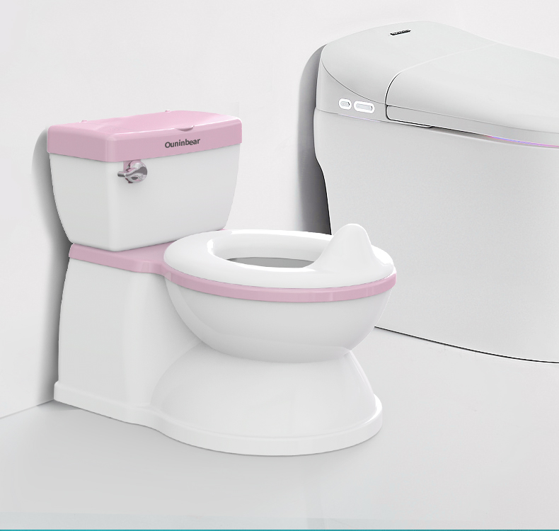 Pink Eco Friendly Baby Training Potty Seat with Custom Logo for Training
