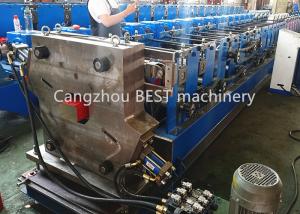 Quality Steel Square Rectangle 3kw Downpipe Roll Forming Machine wholesale
