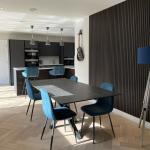 Polyester Felt Natural Wood Slat Acoustic Panel For Residential Interiors
