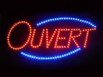 560x330mm ABS frame customised led store sign