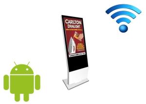 Quality Floor Standing Vertical Wifi Digital Signage For Large Scale Shopping Malls wholesale