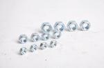 Stainless Steel Left Hand Nuts Corrosion Resistance Various Sizes / Colors