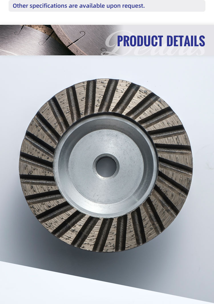 Long-Lasting Single Raw Type Diamond Tools Grinding Cup Wheel with Stable Performance