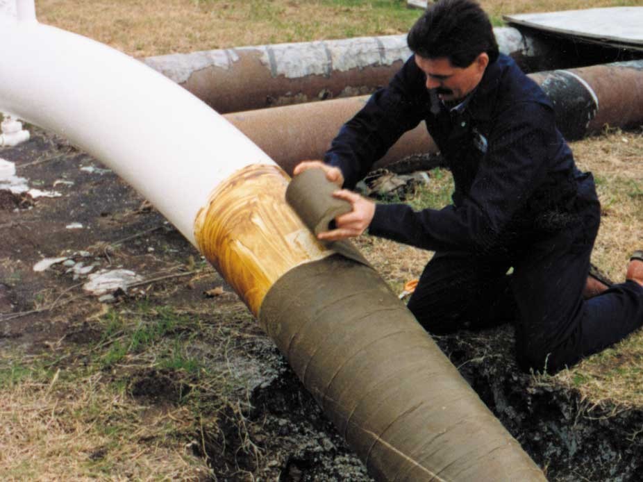 230 Micron Paste Petrolatum Tape Coating For Pipelines