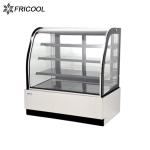 Arc Glass Marble Cake Display Fridge Refrigerator 2-5 ℃ For Cake Shop