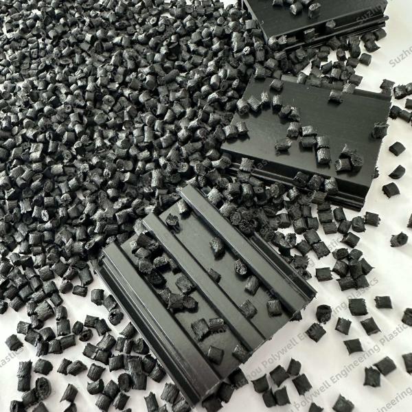 Glass Fiber Reinforced Polyamide Plastic Granules PA66GF25 Tensile Strength