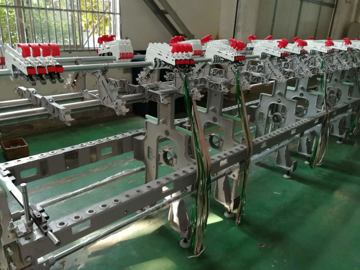 Blended Yarn / Cotton Spinning Machinery High Yield Top-Notch Components