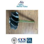 T- Turbocharger / T- NR14/S Turbine Shaft For Marine Turbo Replacement Parts