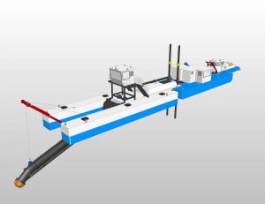 Quality Hydraulic Sand Dredger Machine Cutter Suction Dredger wholesale