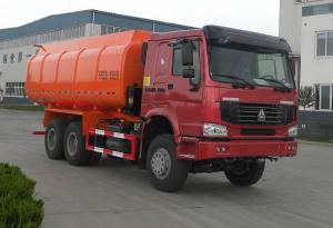 Quality Garbage Dump Truck With Self - Discharging Cargo Box;6x4,22 m³,Red Color,336hp wholesale