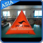 Inflatable triangle swim buoys toy for water park