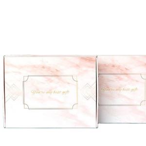 China Personalized Biodegradable Corrugated Cardboard Box For Mailing on sale