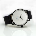 Men'S Fashion Luxury Stainless Steel Quartz Military Sport Leather Band Dial