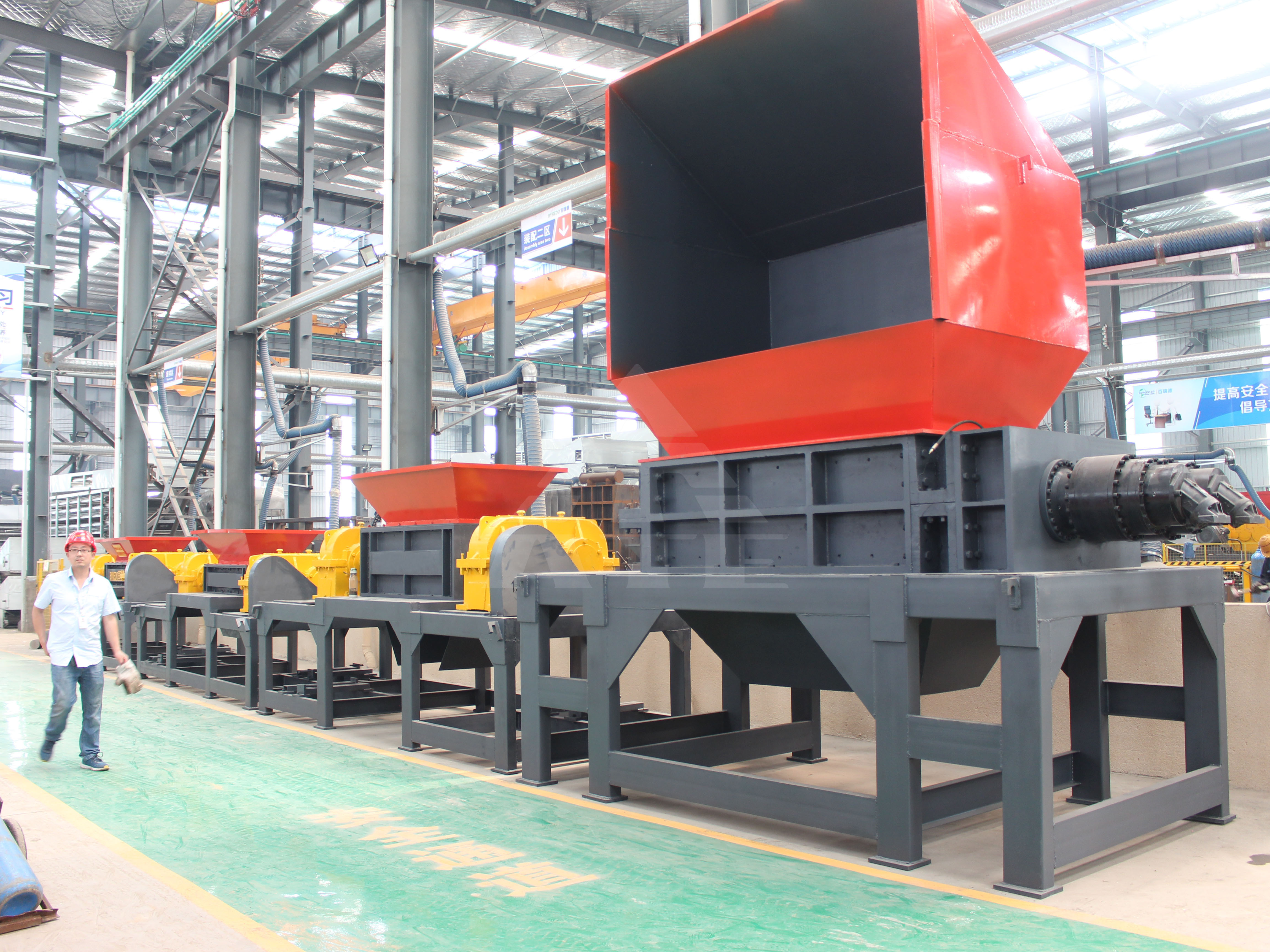 Scrap Cans Scrap Copper Aluminum Radiator Shredder Crusher Machine Aluminum Recycling Machine