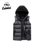 Luxury Custom High Quality Sleeveless Detachable Hat Cargo Mens Wear Outdoor