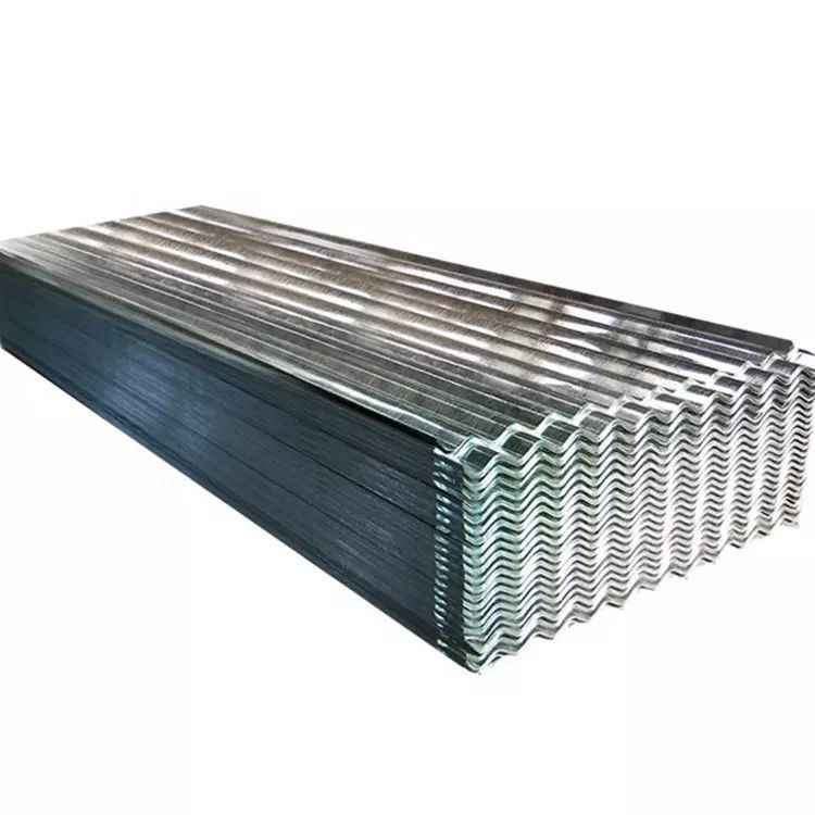 762-1200mm Corrugated Steel Sheet 0.13-1.0/BWG/AWG 30-275G/M2 ASTM-A653