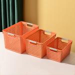 Multi Color Living Room Snack Storage Basket PP