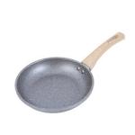 8Pcs Maifan Stone Nonstick Aluminium Cooking Pot Set Grey Color
