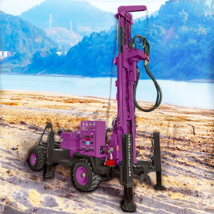 Small Portable Water Well Drill Rig Deep Well Drilling Equipment