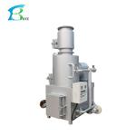 Restaurant Solid Waste Incineration Plant 1000L/H Silver Blue Mobile Incinerator