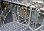 Stairway Railing Stainless Steel Cable Netting Ferrule Type