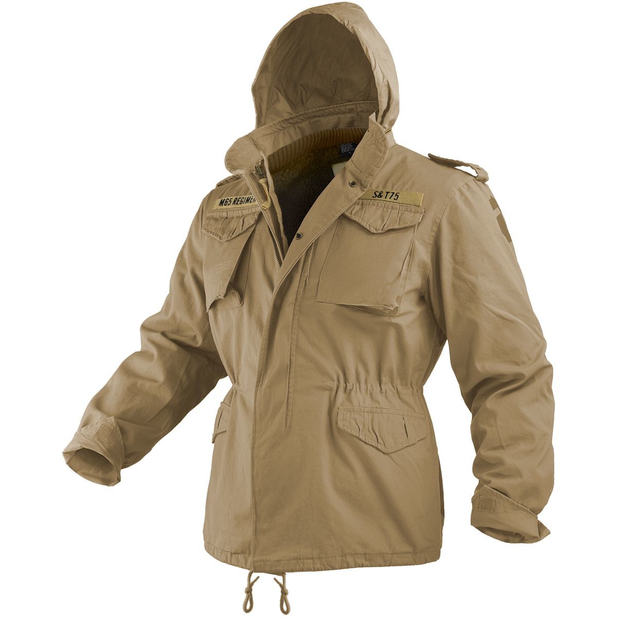 Cold Weather Polyester US Army M65 Field Jacket Outdoor Tactical M-1965 Rip Stop